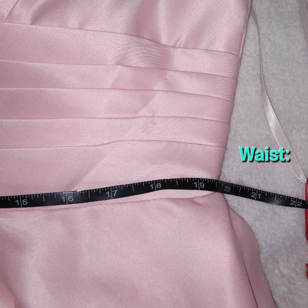 May Queen Couture V Neck Sleeveless Fit and Flare Short Dress Sz 18 NEW - Picture 4 of 16